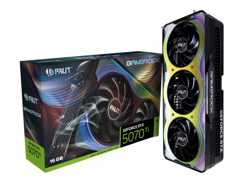 Palit GeForce RTX 5070 Ti GameRock 16GB GDDR7 DLSS5