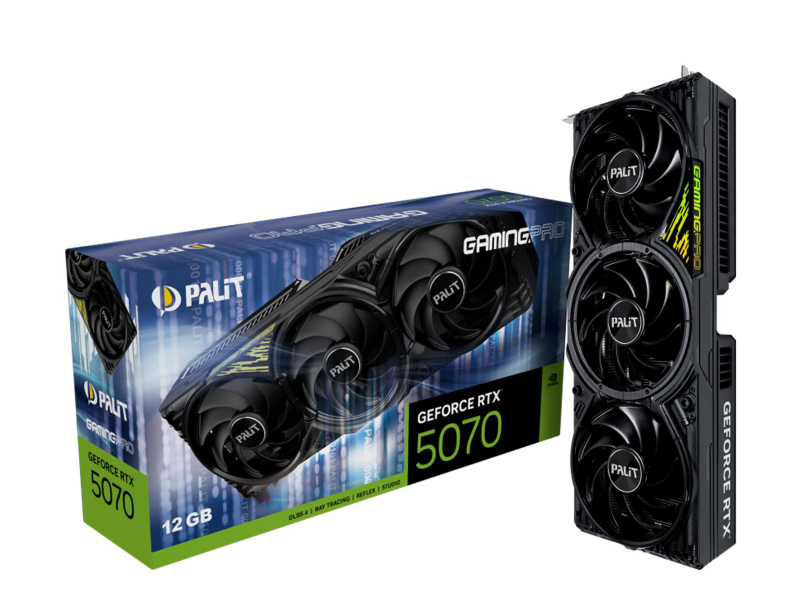 Palit GeForce RTX 5070 GamingPro 12GB GDDR7 DLSS5