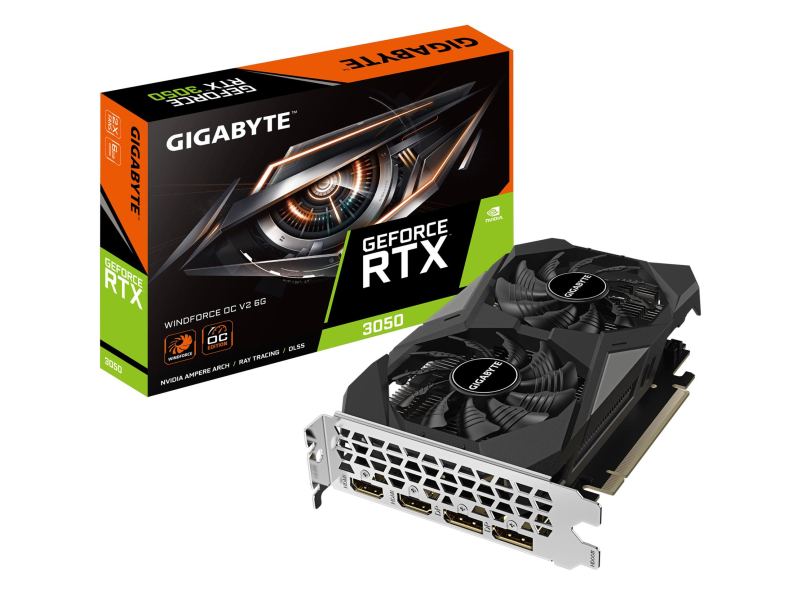 Gigabyte GeForce RTX 3050 Windforce OC V2 6GB GDDR6