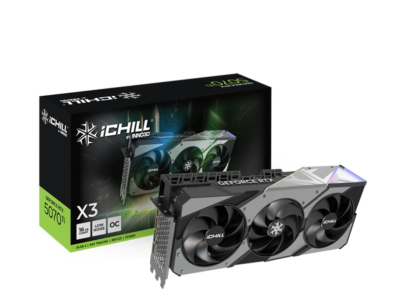 INNO3D GeForce RTX 5070 Ti iCHILL X3 16GB GDDR7 DLSS5