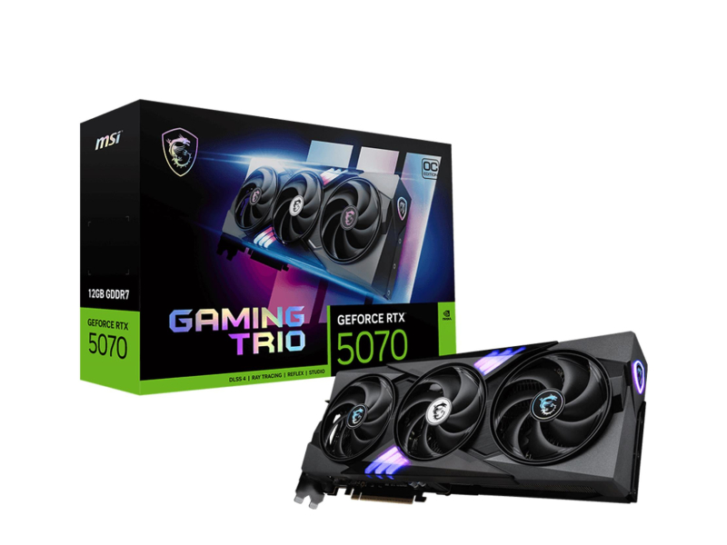 MSI GeForce RTX 5070 Gaming Trio OC 12GB GDDR7 DLSS5