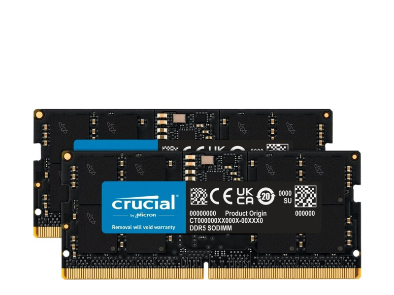 Crucial 32GB (2x16GB) 5600 CL46 do notebooka