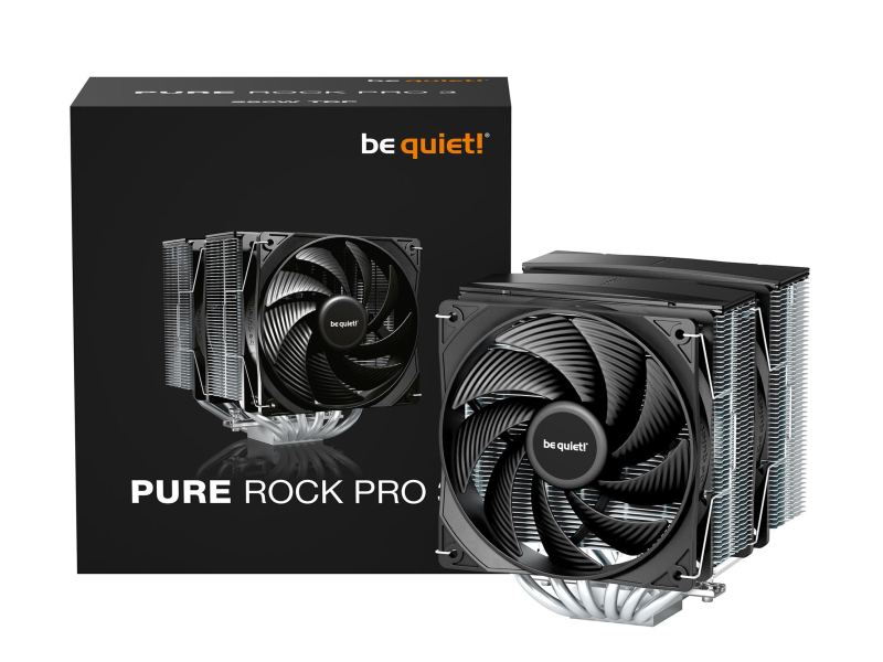 be quiet! Pure Rock Pro 3 Silver 2x120mm