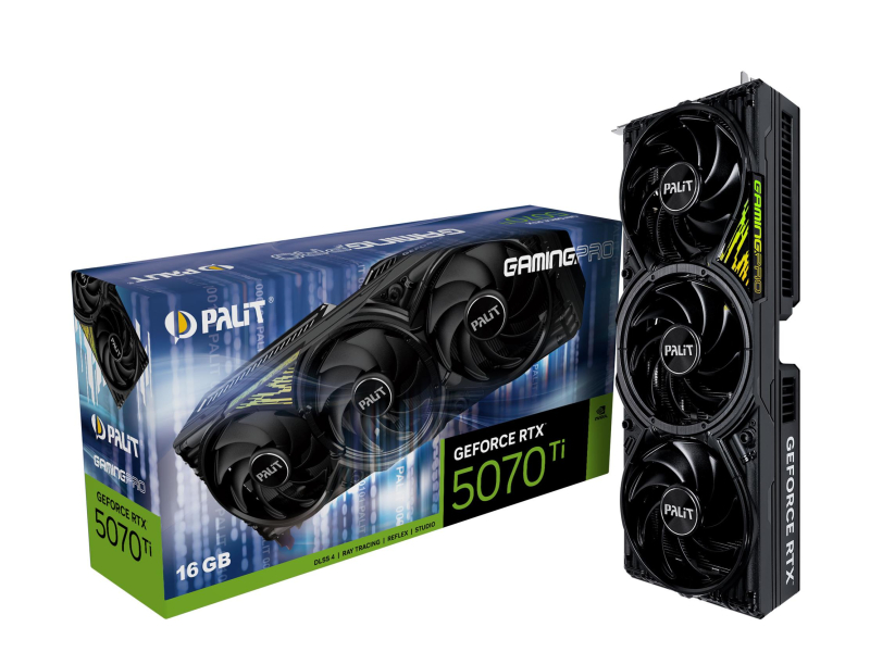 Palit GeForce RTX 5070 Ti GamingPro V1 16GB GDDR7 DLSS5