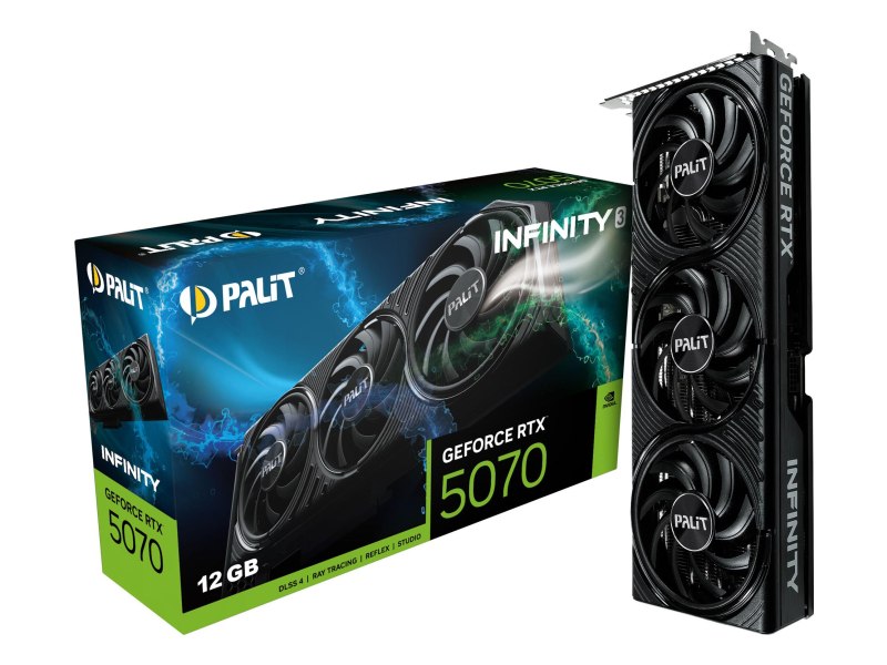 Palit GeForce RTX 5070 Infinity 3 12GB GDDR7 DLSS5