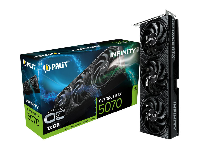 Palit GeForce RTX 5070 Infinity 3 OC 12GB GDDR7 DLSS5