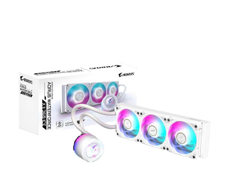 Gigabyte WaterForce X II 360 ARGB White 3x120mm