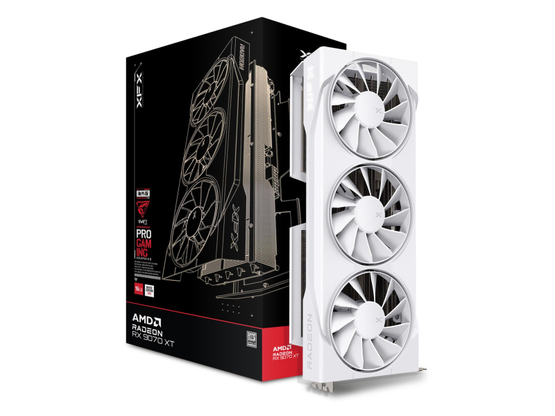 XFX Radeon RX 9070 XT Swift Gaming White 16GB GDDR6