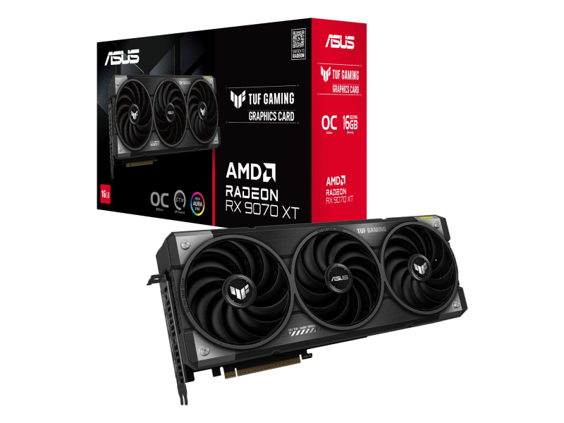 ASUS Radeon RX 9070 XT TUF Gaming OC 16GB GDDR6