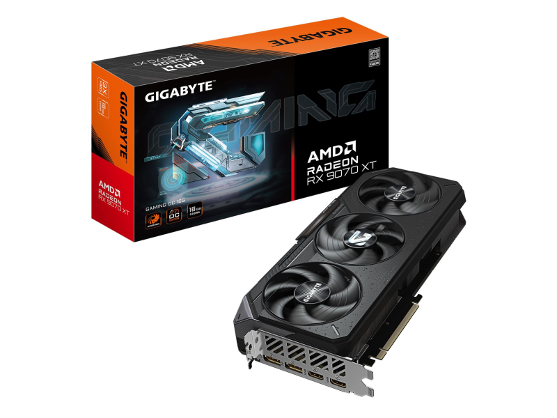 Gigabyte Radeon RX 9070 XT Gaming OC 16GB GDDR6