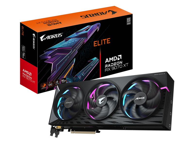 Gigabyte Radeon RX 9070 XT AORUS Elite 16GB GDDR6