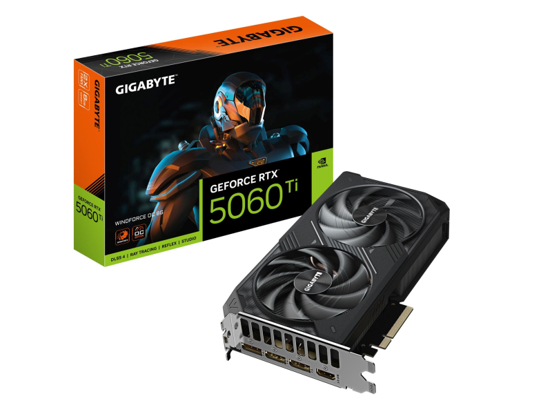 Gigabyte GeForce RTX 5060 Ti Windforce OC 8GB GDDR7 DLSS5