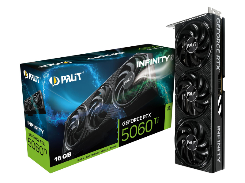 Palit GeForce RTX 5060 Ti Infinity 3 16GB GDDR7 DLSS5