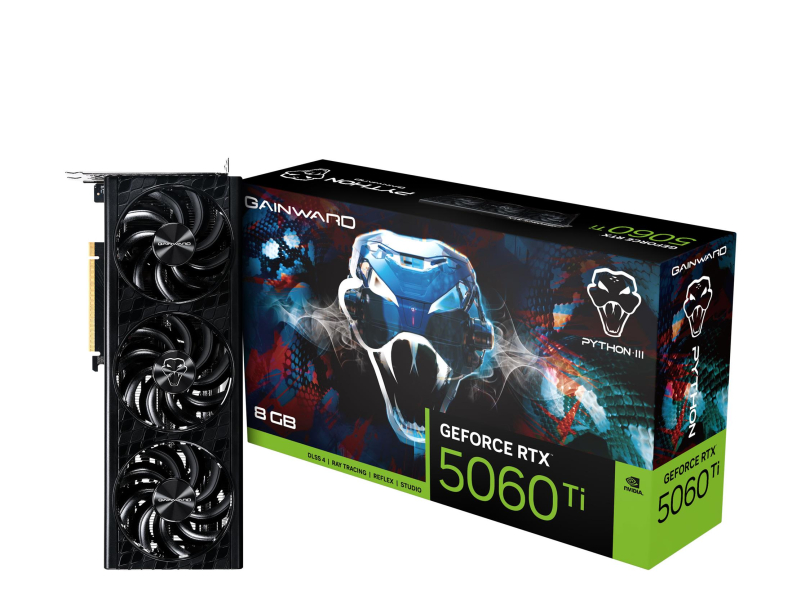 Gainward GeForce RTX 5060 Ti Python III 8GB GDDR7 DLSS5