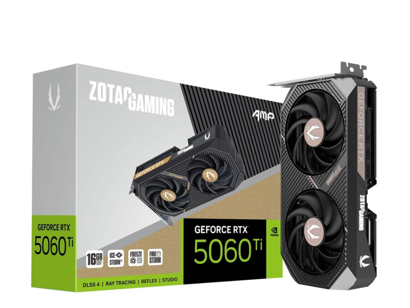 Zotac GeForce RTX 5060 Ti AMP 16GB GDDR7 DLSS5