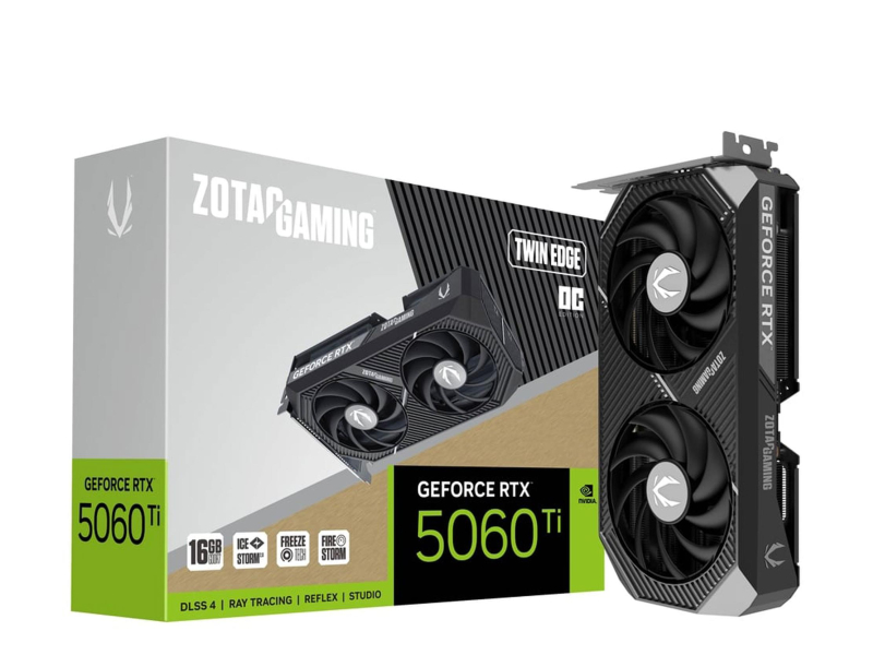 Zotac GeForce RTX 5060 Ti Twin Edge OC 16GB GDDR7 DLSS5
