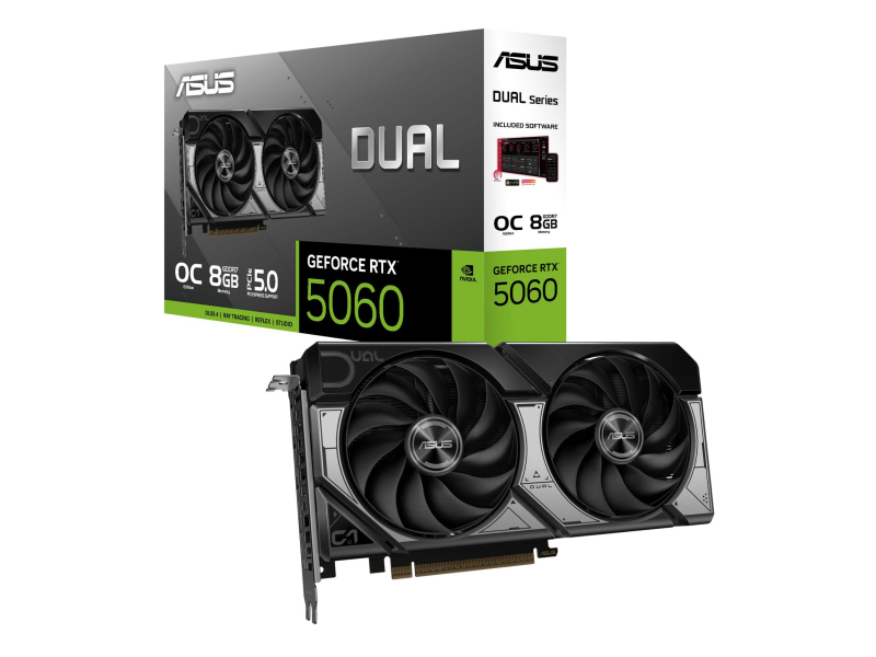 ASUS GeForce RTX 5060 Dual OC 8GB GDDR7 DLSS5
