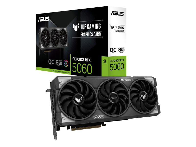 ASUS GeForce RTX 5060 TUF Gaming OC 8GB GDDR7 DLSS5