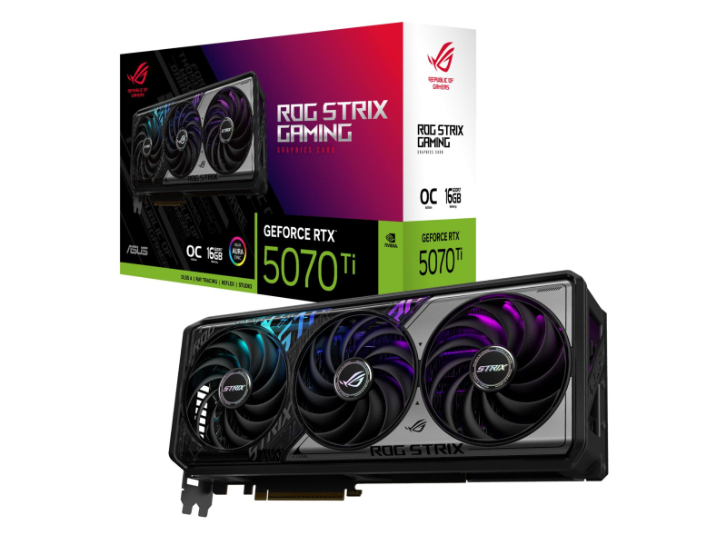 ASUS GeForce RTX 5070 Ti ROG Strix OC 16GB GDDR7 DLSS5