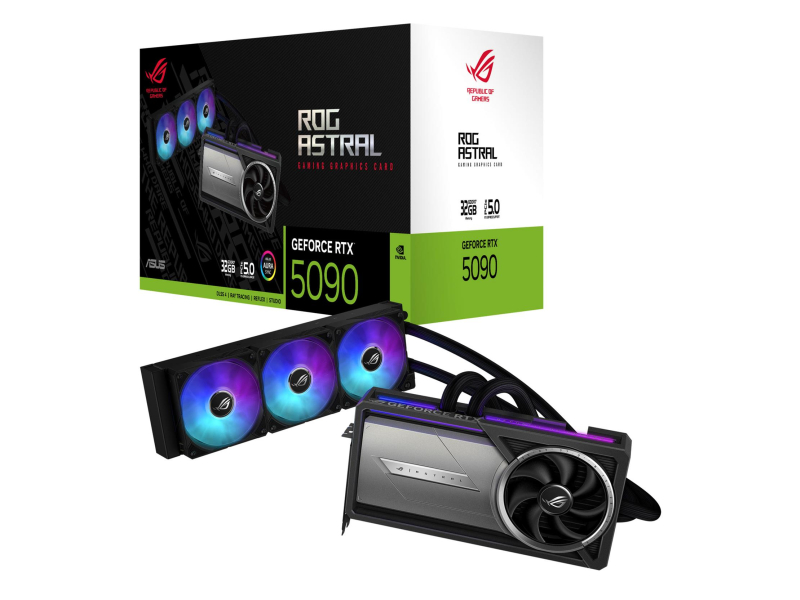 ASUS GeForce RTX 5090 ROG Astral LC 32GB GDDR7 DLSS5