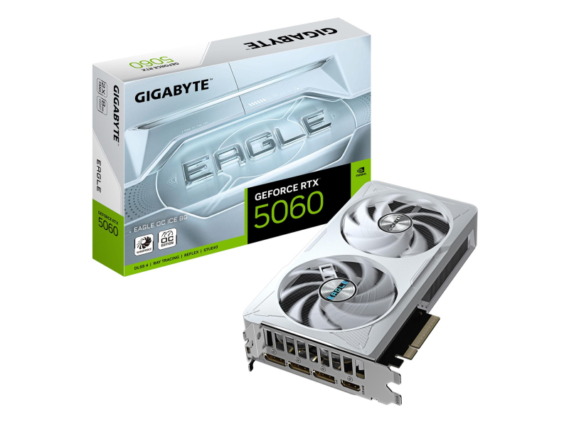 Gigabyte GeForce RTX 5060 Eagle OC Ice 8GB GDDR7 DLSS5