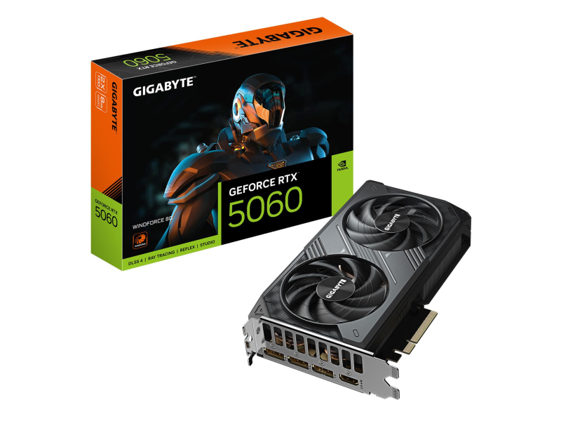 Gigabyte GeForce RTX 5060 Windforce 8GB GDDR7 DLSS5