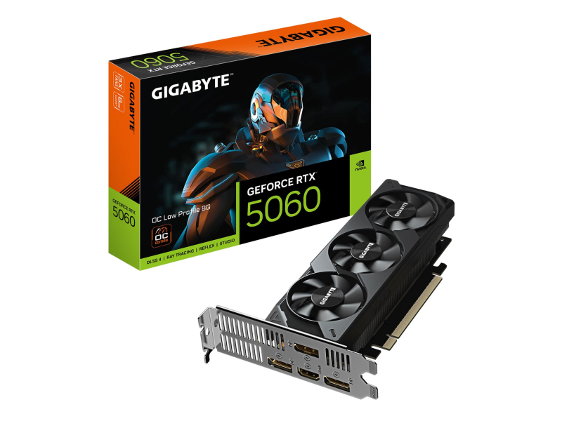 Gigabyte GeForce RTX 5060 OC Low Profile 8GB GDDR7 DLSS5