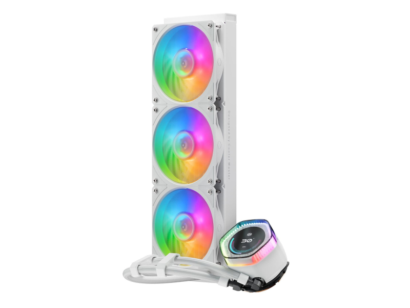 Cooler Master MasterLiquid 360 Ion White ARGB 3x120mm