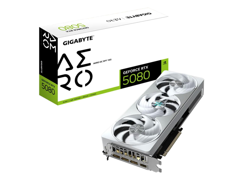 Gigabyte GeForce RTX 5080 Aero OC 16GB GDDR7 DLSS5