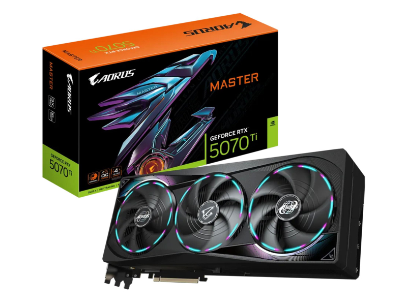 Gigabyte GeForce RTX 5070 Ti AORUS Master 16GB GDDR7 DLSS5
