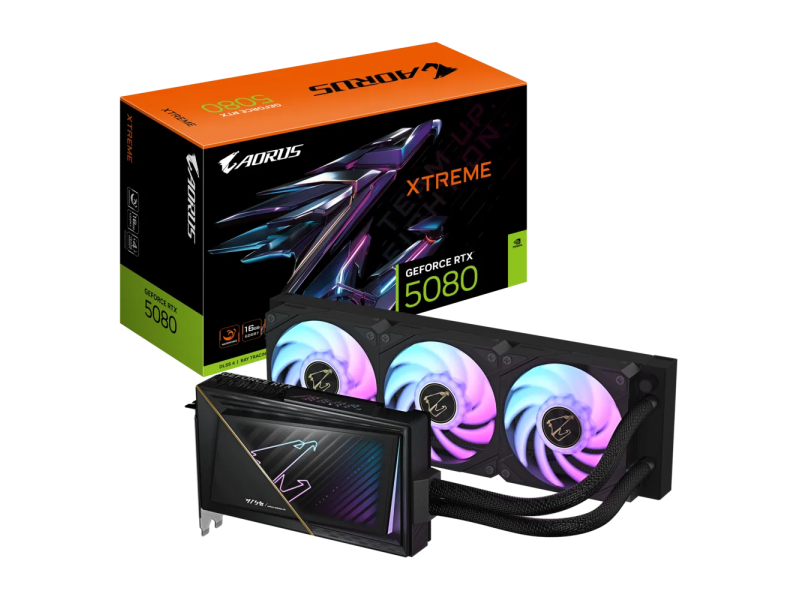 Gigabyte GeForce RTX 5080 AORUS Xtreme Waterforce 16GB GDDR7 DLSS5