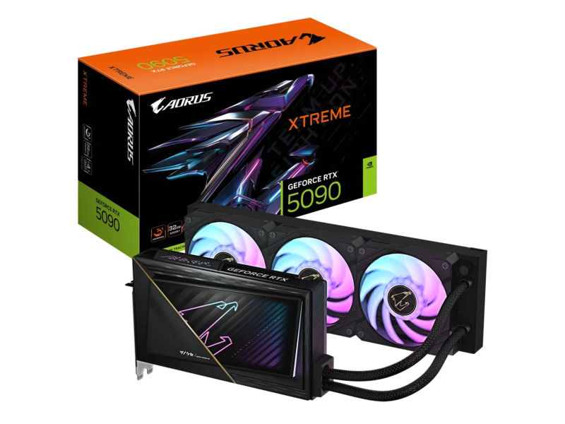 Gigabyte GeForce RTX 5090 AORUS Xtreme Waterforce 32GB GDDR7 DLSS5