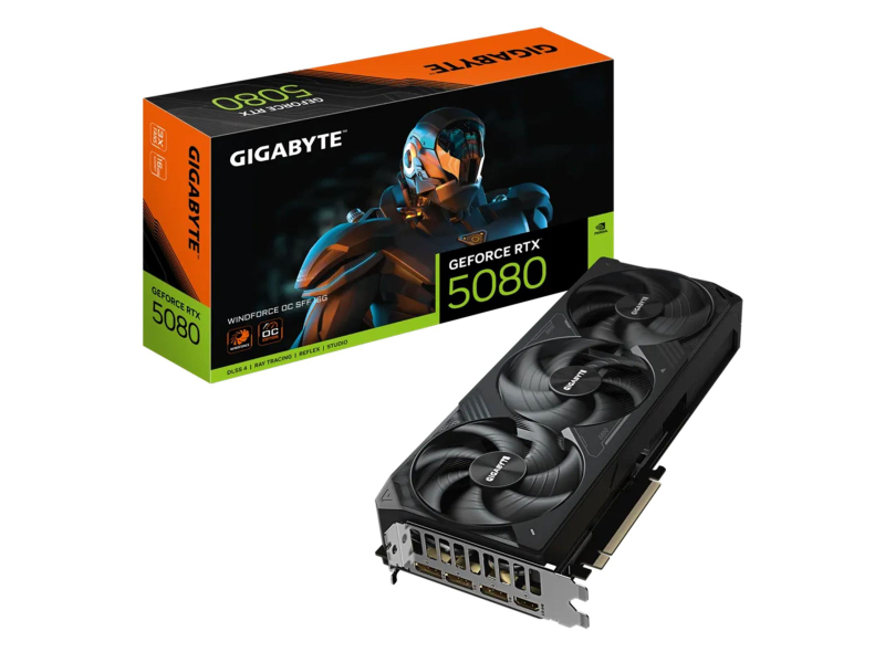 Gigabyte GeForce RTX 5080 Windforce OC 16GB GDDR7 DLSS5
