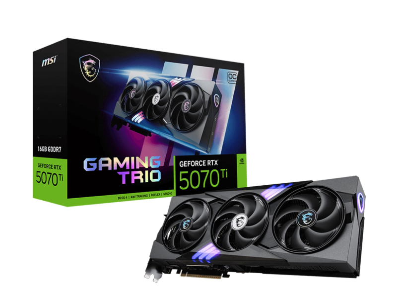 MSI GeForce RTX 5070 Ti Gaming Trio OC 16GB GDDR7