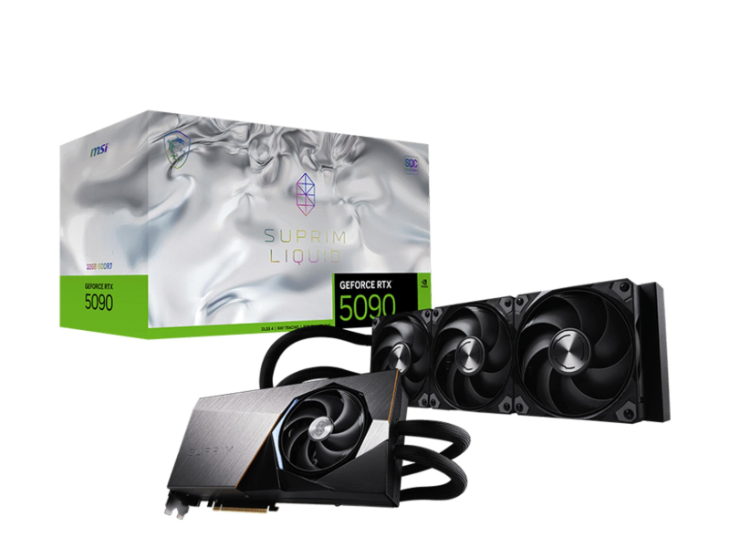 MSI GeForce RTX 5090 Suprim Liquid SOC 32GB GDDR7 DLSS5