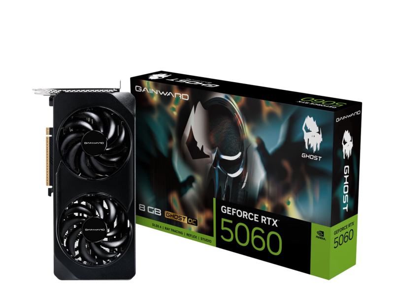 Gainward GeForce RTX 5060 Ghost OC 8GB GDDR7 DLSS5
