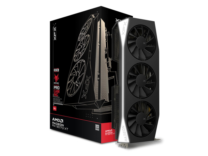 XFX Radeon RX 9070 XT Mercury Gaming Edition 16GB GDDR6