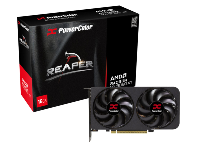 PowerColor Radeon RX 9060 XT Reaper 16GB GDDR6