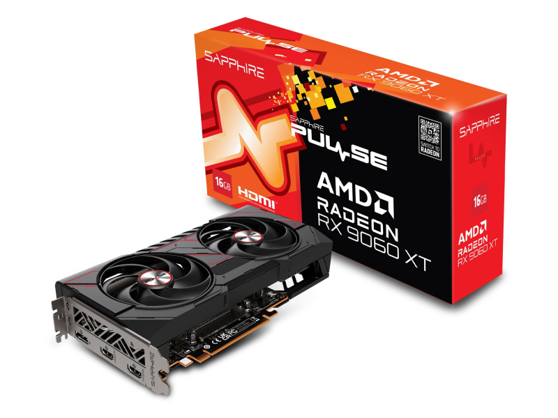 Sapphire Radeon RX 9060 XT Pulse OC 16GB GDDR6
