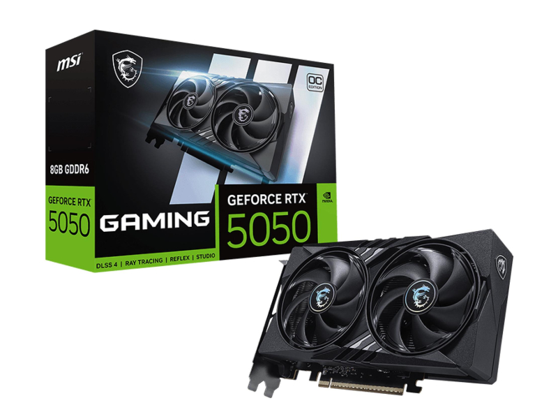 MSI GeForce RTX 5050 Gaming OC 8GB GDDR6 DLSS5