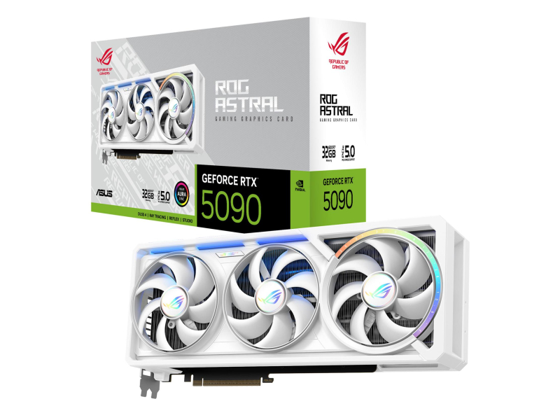 ASUS GeForce RTX 5090 ROG Astral White 32GB GDDR7 DLSS5