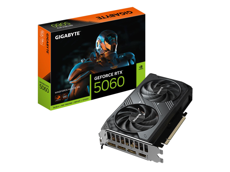Gigabyte GeForce RTX 5060 Windforce Max OC 8GB GDDR7 DLSS5