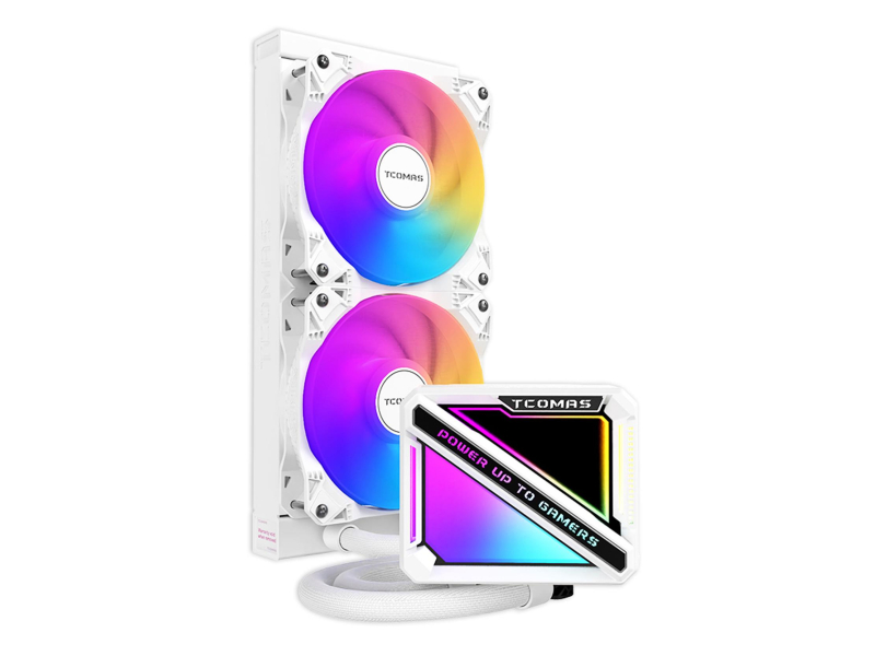 Tcomas LE200 240 White 2x120mm