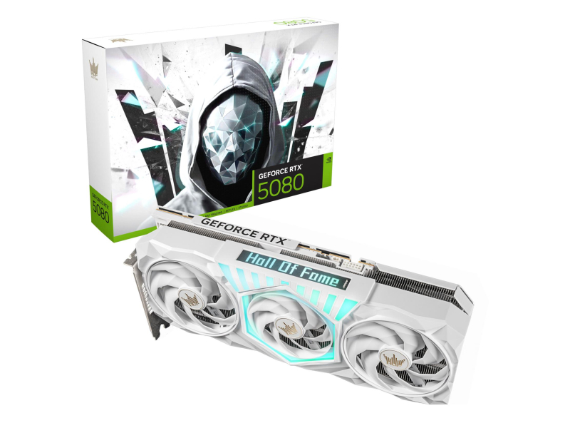 KFA2 GeForce RTX 5080 HOF Gaming White 16GB GDDR7 DLSS5