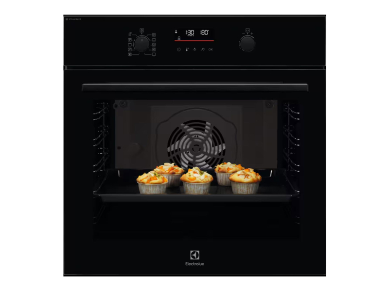 Electrolux EOD6F77WZ SteamBake Elektryczny parowy kataliza Czarny A+
