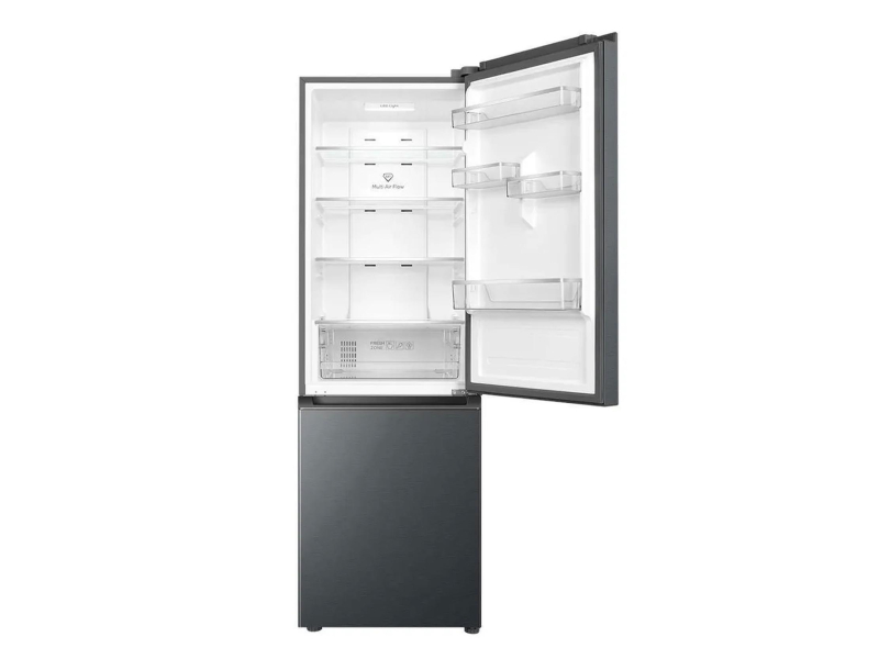 TCL RP318BXE2 No Frost 185cm Srebrna AAT Power Cool Freeze 318L