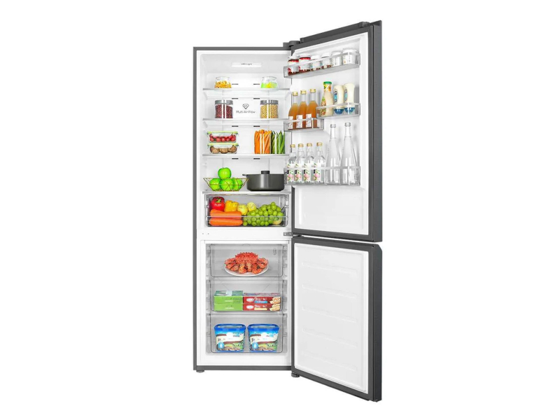TCL RP318BXE2 No Frost 185cm Srebrna AAT Power Cool Freeze 318L