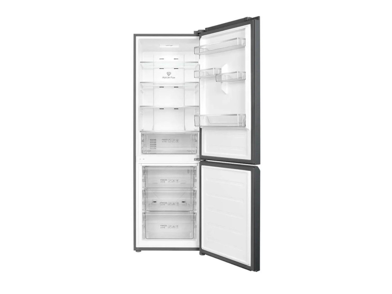 TCL RP318BXE2 No Frost 185cm Srebrna AAT Power Cool Freeze 318L
