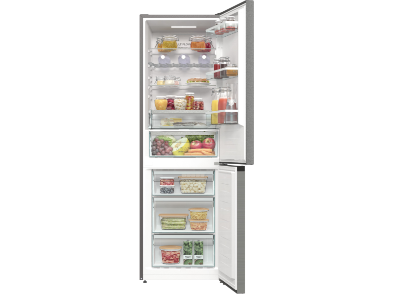 Gorenje NRK6192AXL4 No Frost 185cm Srebrna AdaptTech KitchenFit 300L