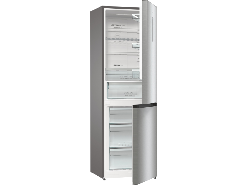 Gorenje NRK6192AXL4 No Frost 185cm Srebrna AdaptTech KitchenFit 300L